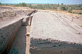 Catalhoyuk settlement  (Konia), the excavations